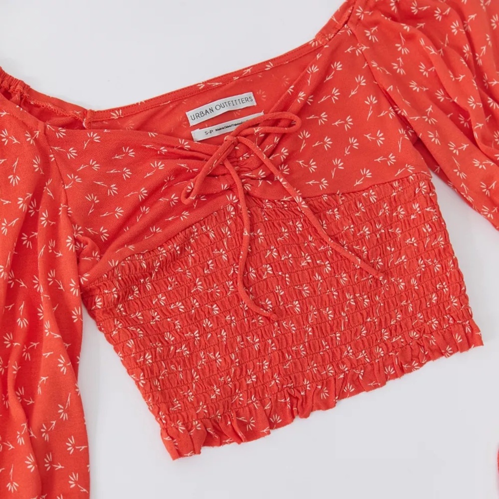 UO Old Soul Smocked Top
